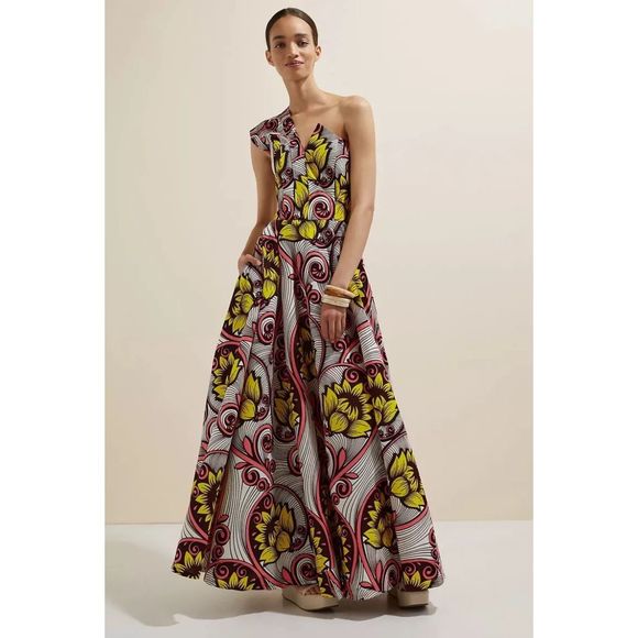 Anthropologie Dresses & Skirts - New Anthropologie SIKA One-Shoulder Maxi Dress Size 0